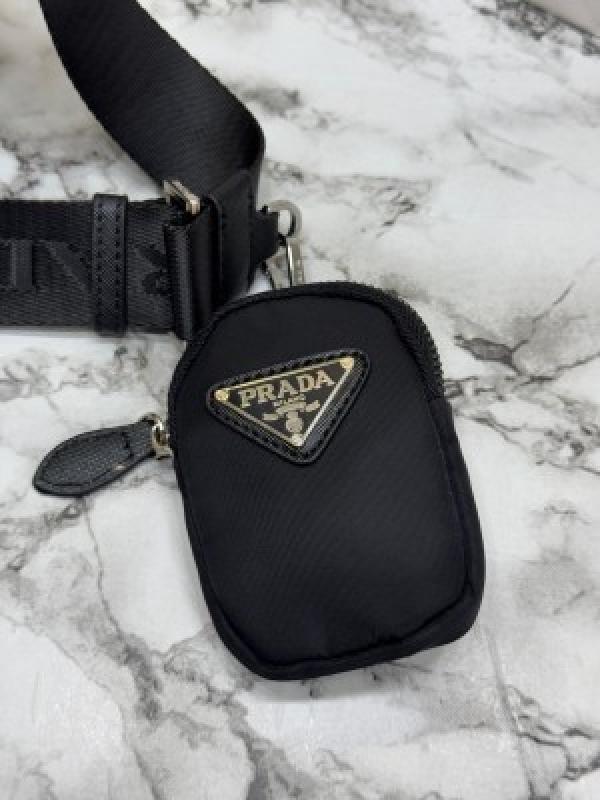 Prada  X  Adidas  Re Nylon  Shoulder  Bag  With  OG  Box  And  Dust  Bag  Including  CarryBag