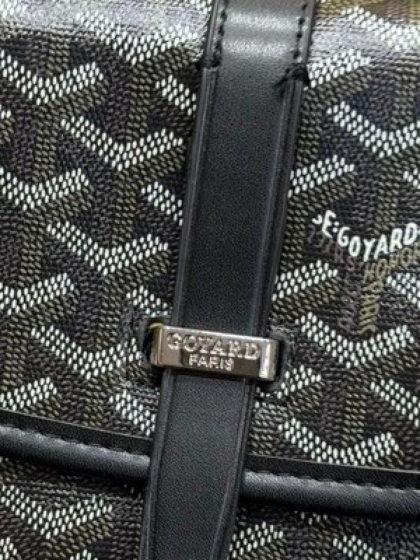Goyard Belvedere Crossbody Bag PM With Box And Dust Bag (Black)
