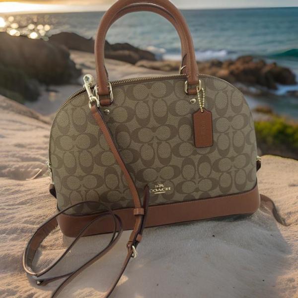 coach alma sling bag with box dustbag 5461