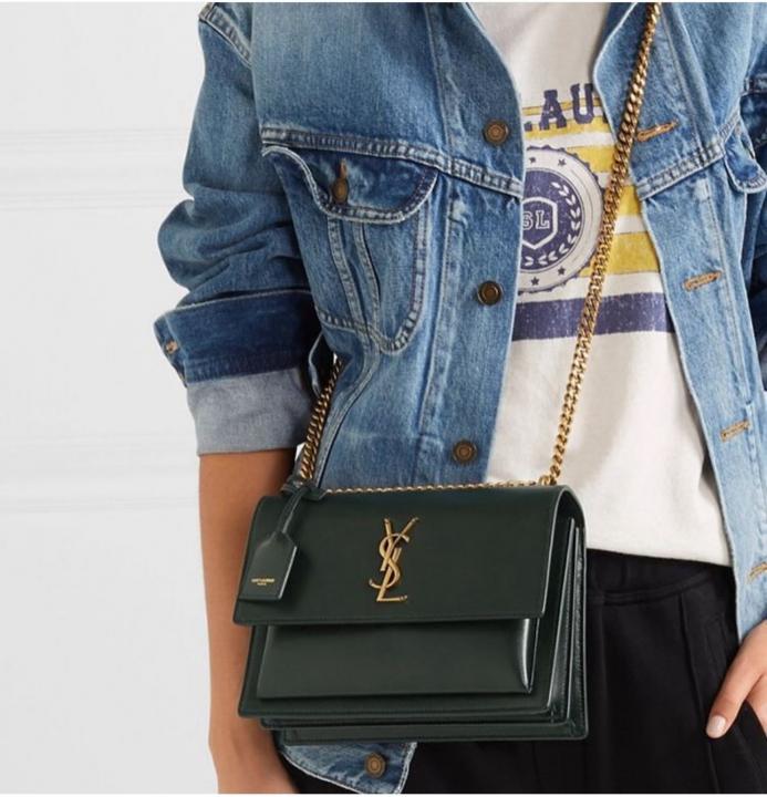 Yves Saint Laurent YSL Cassandra Top Handle Bag with box 5462