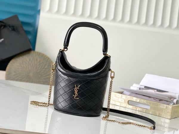 YSL Saint Laurent Gaby bucket bag with og box 5470