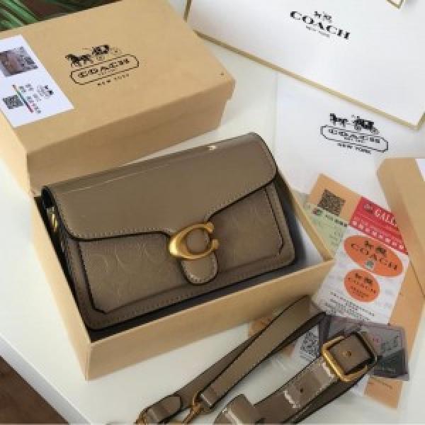 coach georgie flower daisy embroidery tabby shoulder bag with box 2075