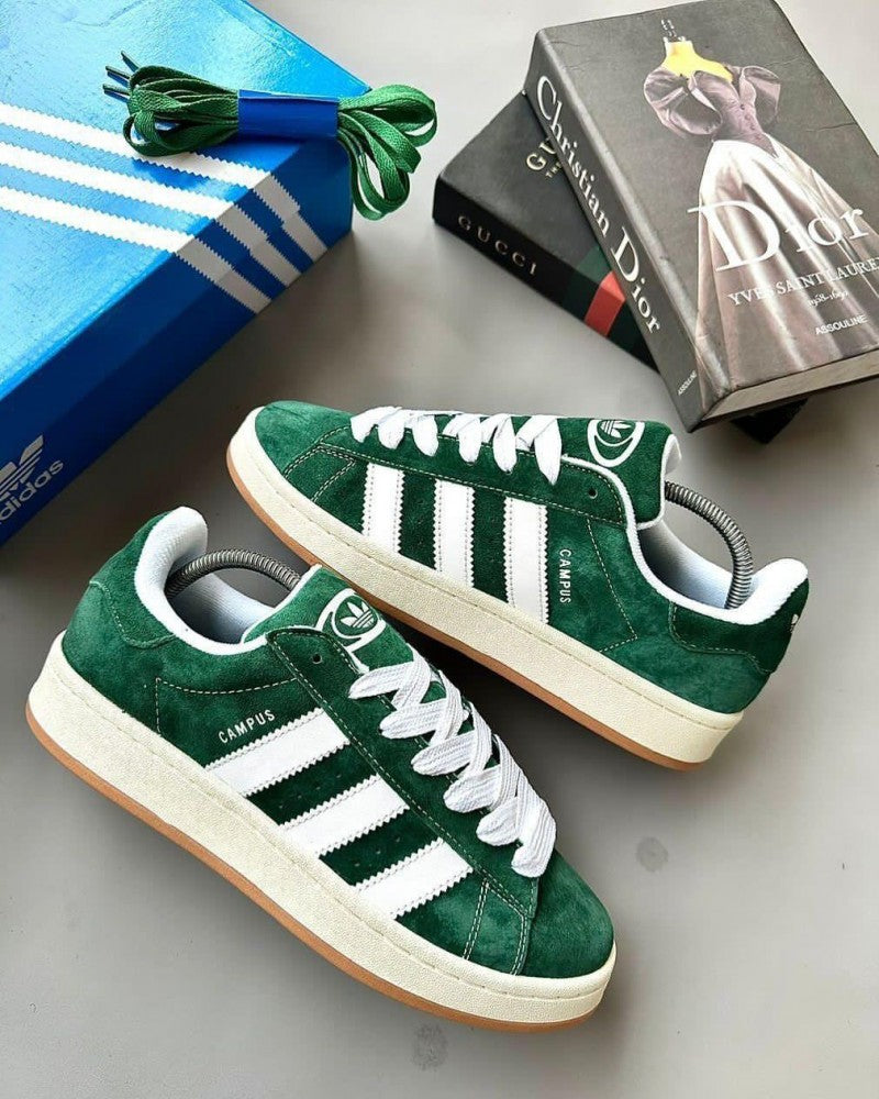 . campus 00s green suede quality