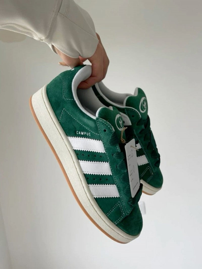 . campus 00s green suede quality