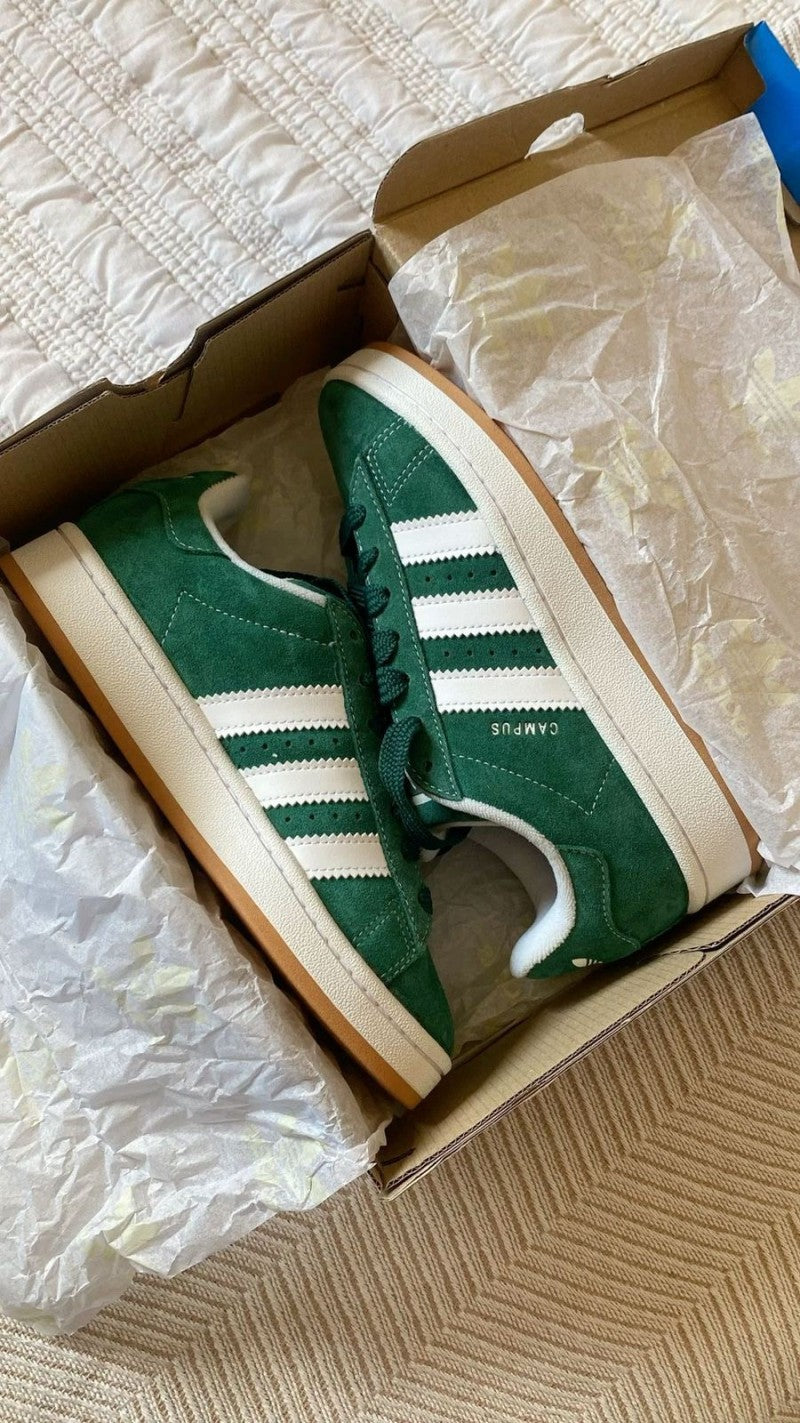 . campus 00s green suede quality