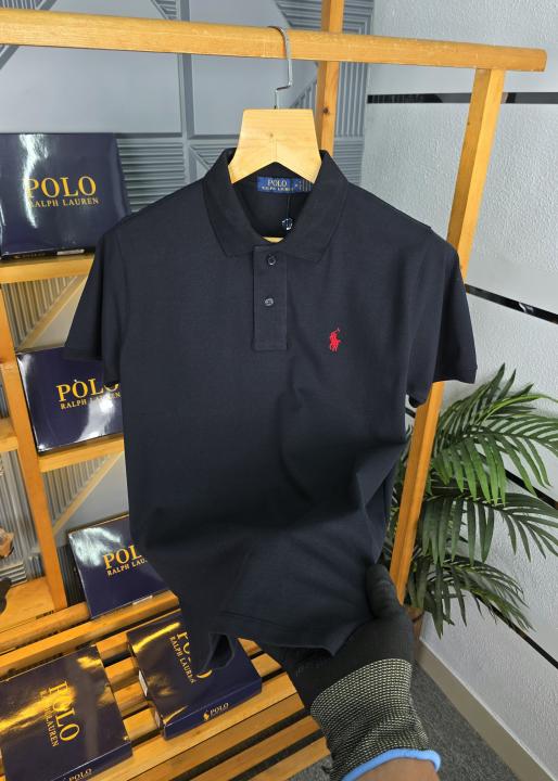 R L Pol T Shirts Navy K100-N