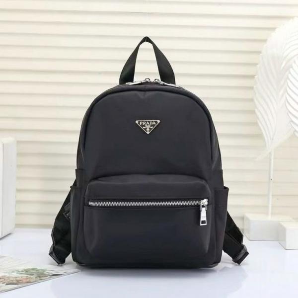 Prada  water  resistant  nylon  fabric  backpack  5476