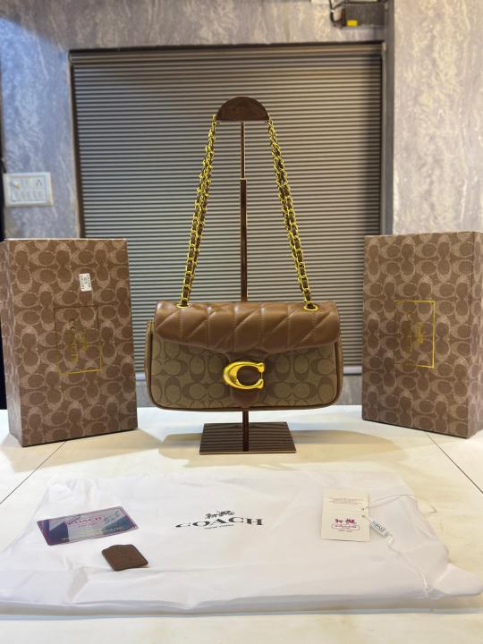 coach georgie flower daisy embroidery tabby shoulder bag with box 5483