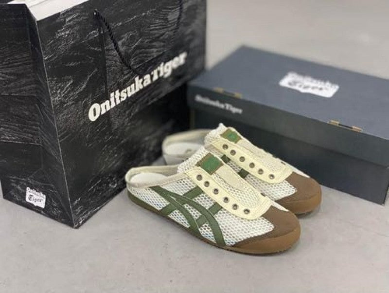 Onitsuka Tiger Mexico 66 Sabot Grass Green Shoe