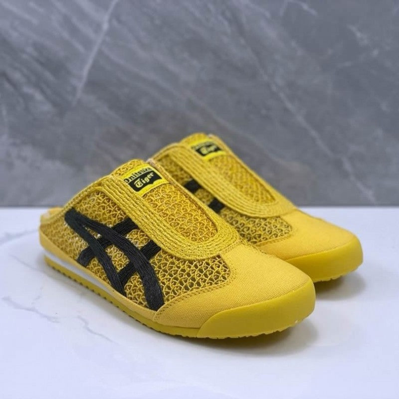 Onitsuka Tiger Mexico 66 Sabot Half Cut Shoe Sneaker Yellow Black