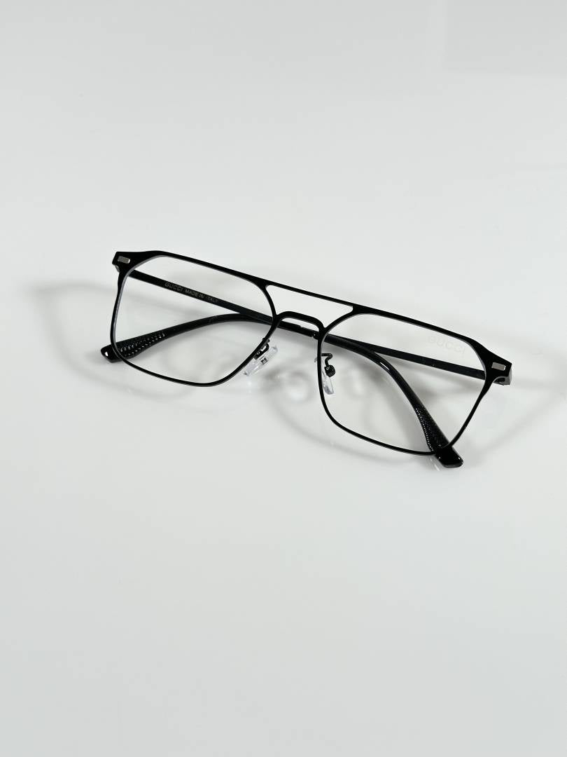 Gucci 2702 Attachment Black White Black Brown