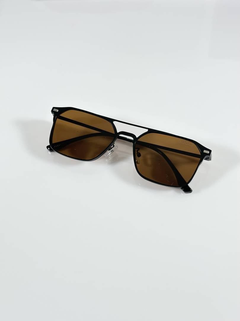 Gucci 2702 Attachment Black White Black Brown