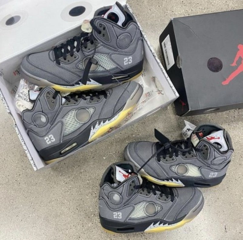 Air Jordan 5 Muslin X Off White