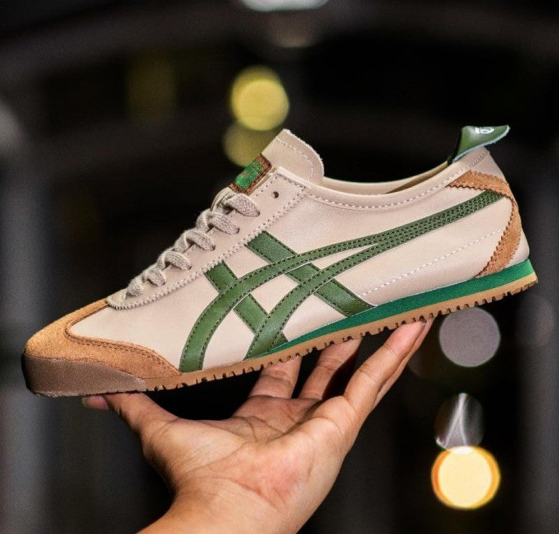 Onitsuka Tiger Mexico 66 Biege Grass Green
