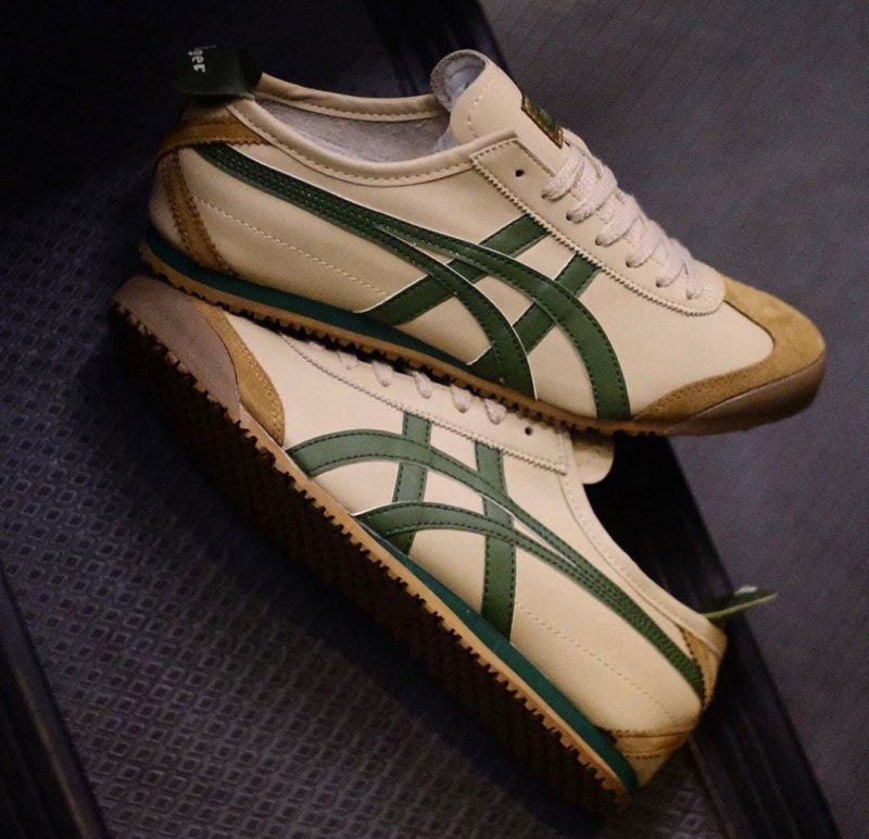 Onitsuka Tiger Mexico 66 Biege Grass Green