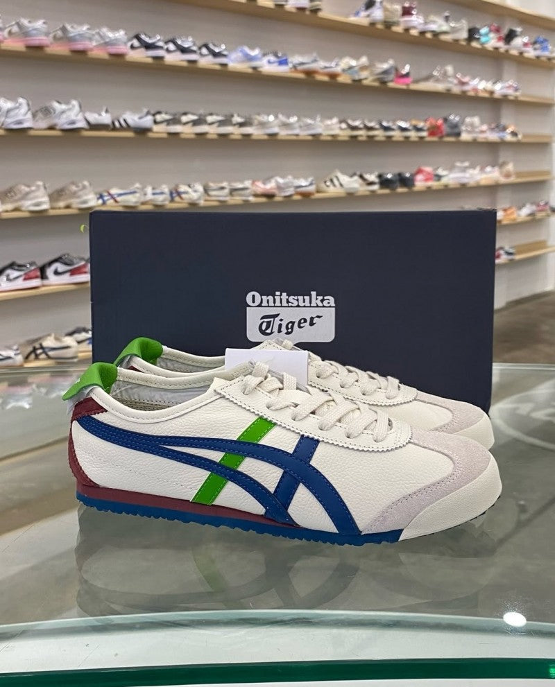 Onitsukaa Tiger Mexico 66 Cream Mako Blue