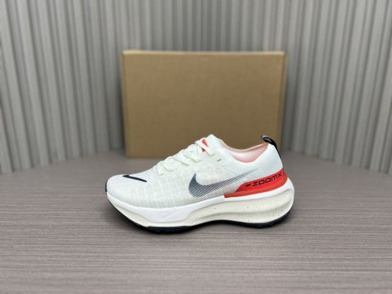 Zoom X Invincible Run Flyknit 3 White Bright Crimson