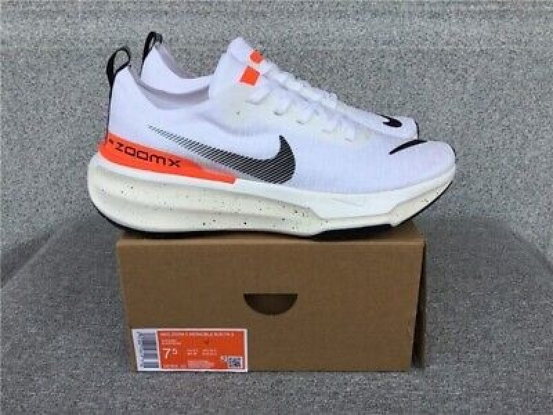 Zoom X Invincible Run Flyknit 3 White Bright Crimson