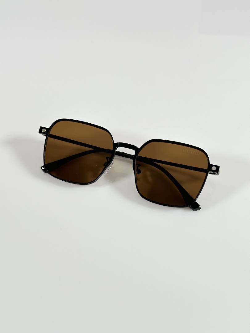 Gucci 1016 Attachment Black White Black Brown