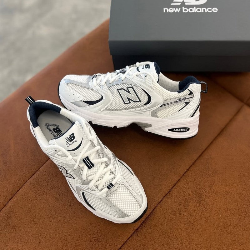 530 white navy mens