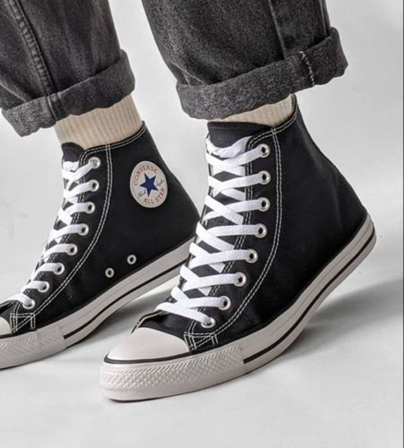 Convers Mens All Star High Canvas Black