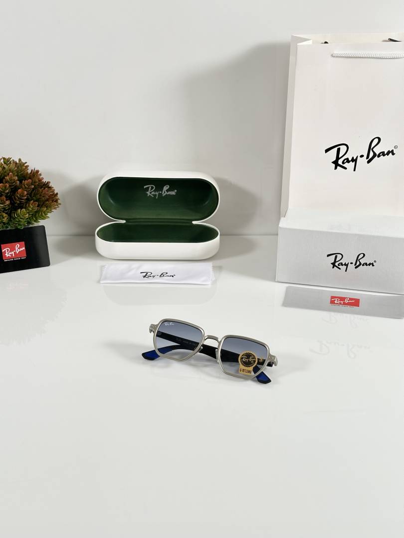 Rayban 08 Silver Blue