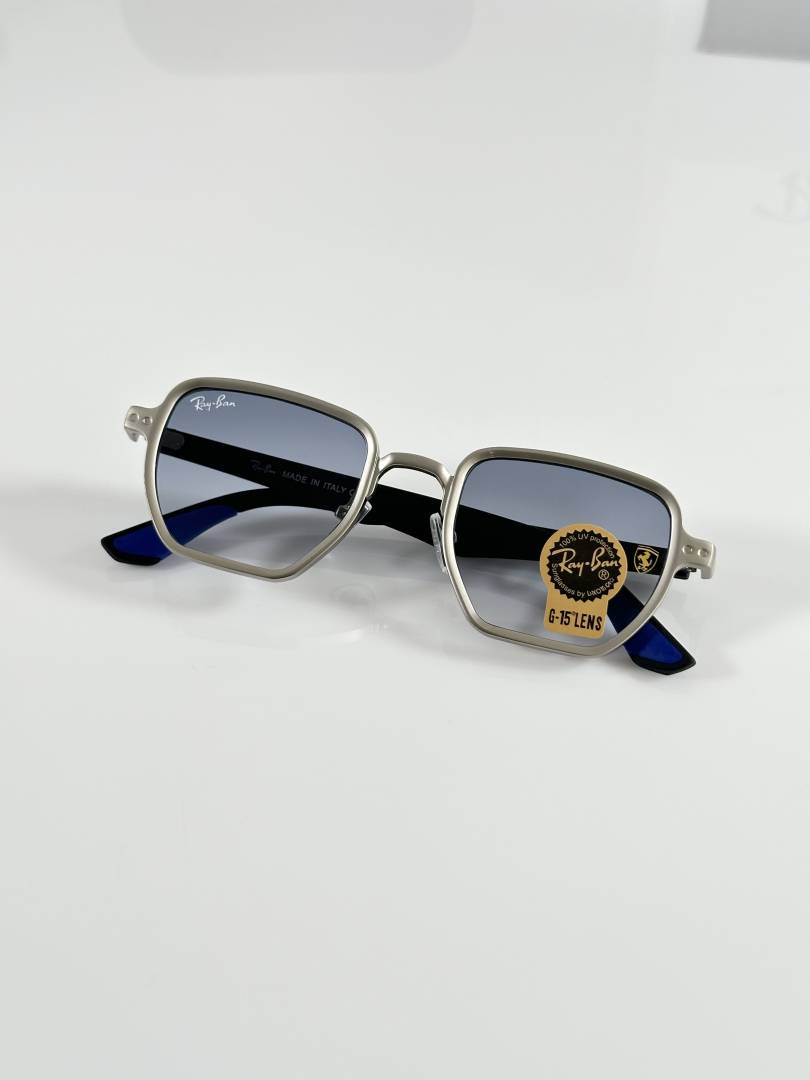 Rayban 08 Silver Blue