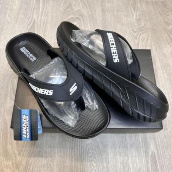 107 Skechers Go Recover Premium All Black Simplex