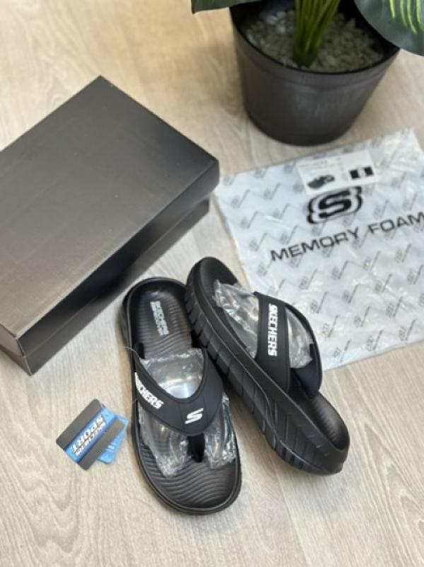 107 Skechers Go Recover Premium All Black Simplex