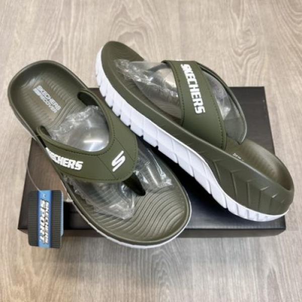 110 Skechers Go Recover Adjust Premium Green Simplex