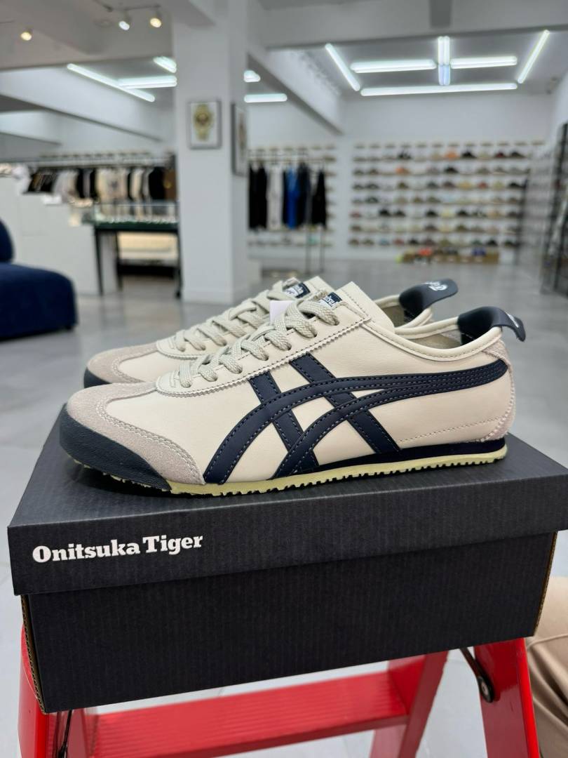 Onitsukaa Tiger Mexico 66 Beige Navy