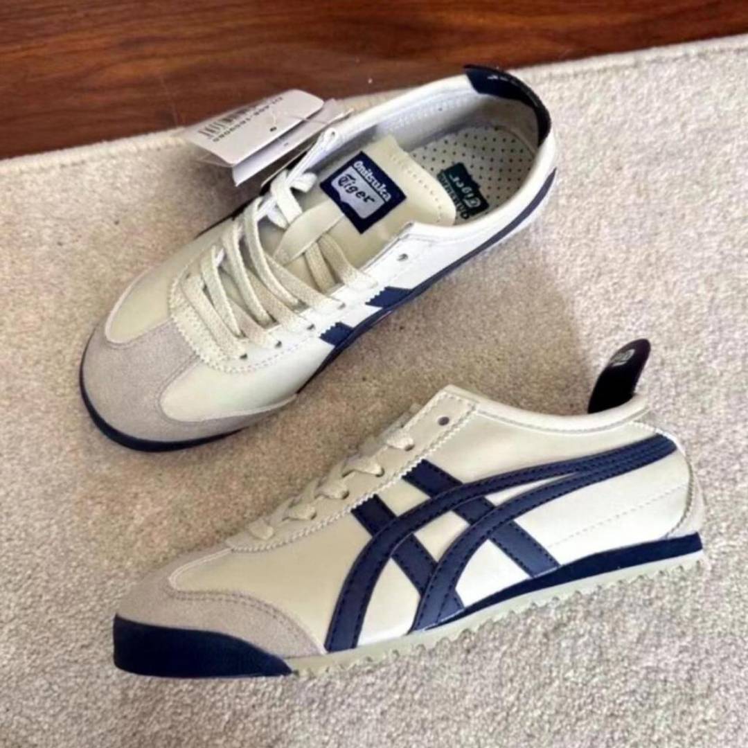 Onitsukaa Tiger Mexico 66 Beige Navy