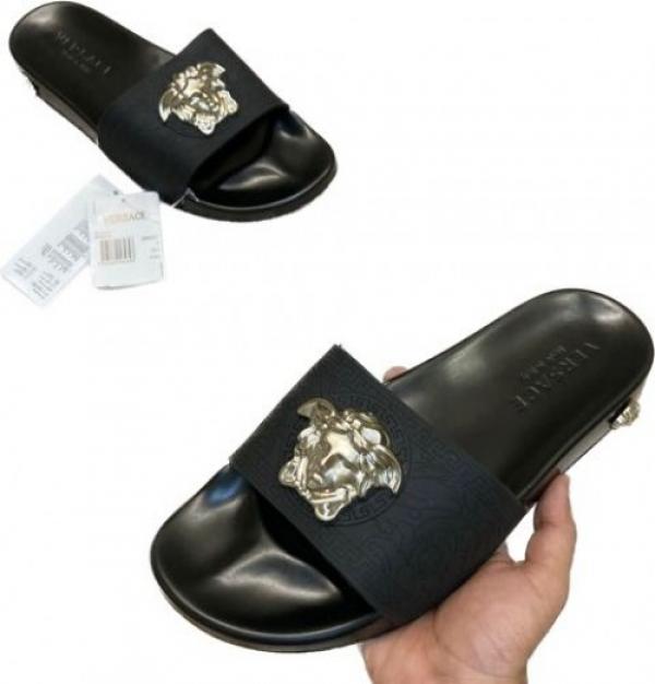 115 Versace Palazzo Black Slides