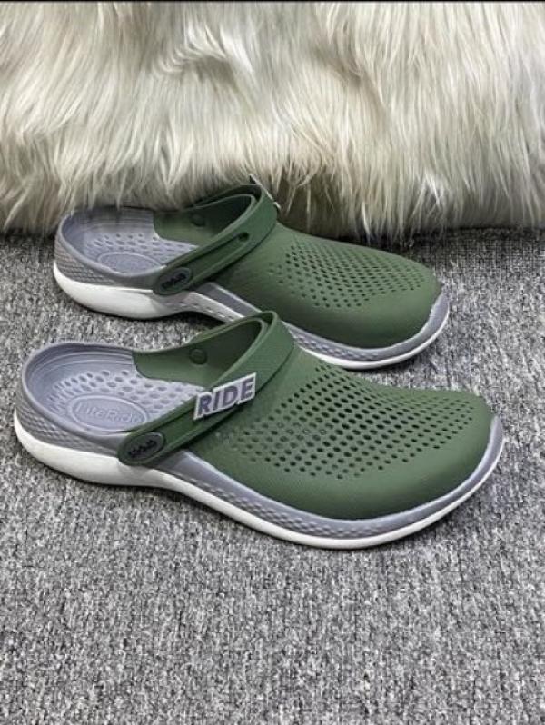 178 Crocs Lite Ride 360 Green With Og Box