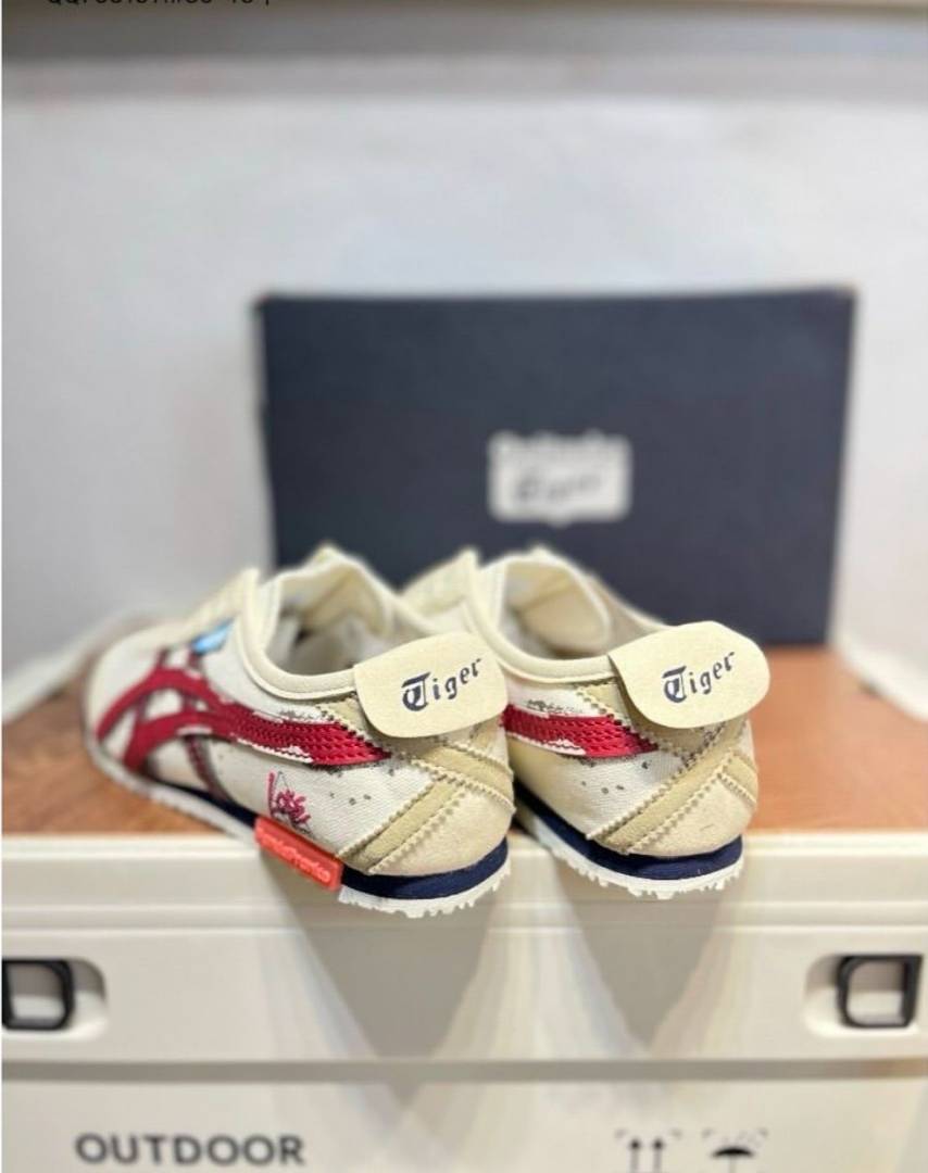 Onitsuka Tiger X Panda Prank Mexico 66 Slipon CreamRed