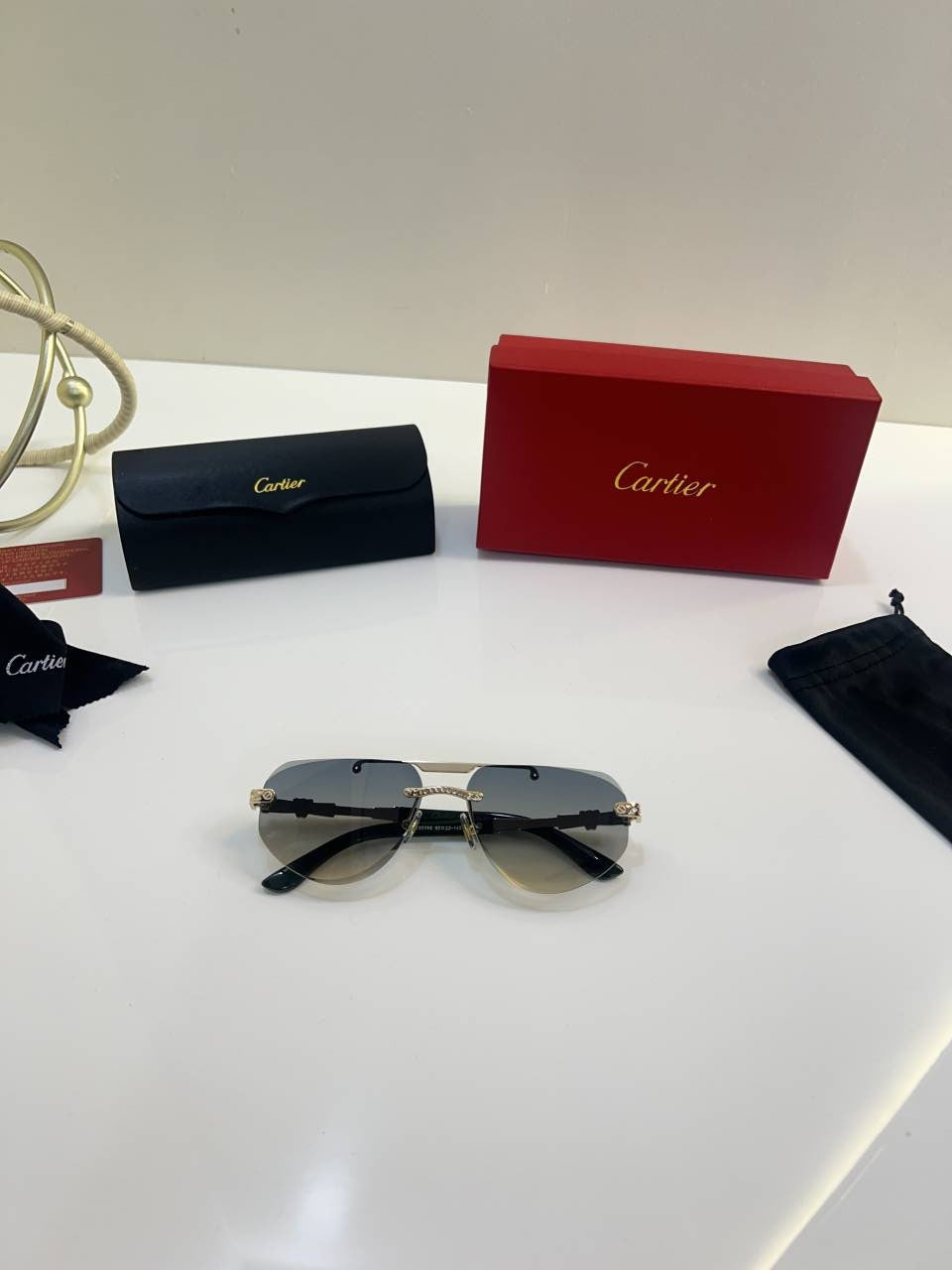 Cartieer 35089 gold with multi