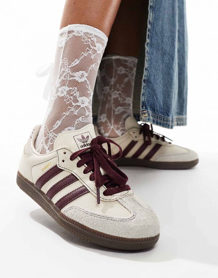 Adida.s Samba Wonder White Maroon