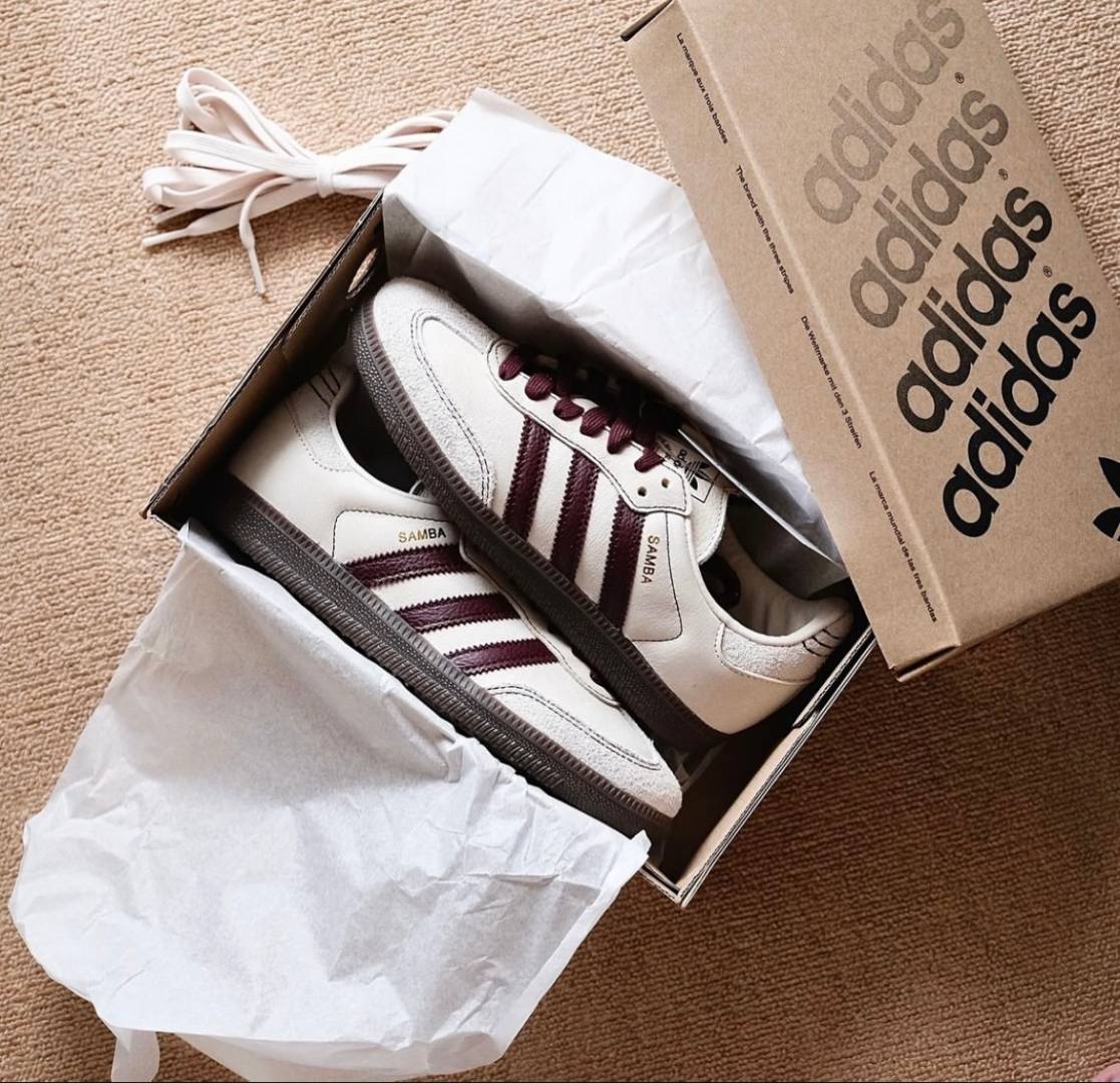 Adida.s Samba Wonder White Maroon