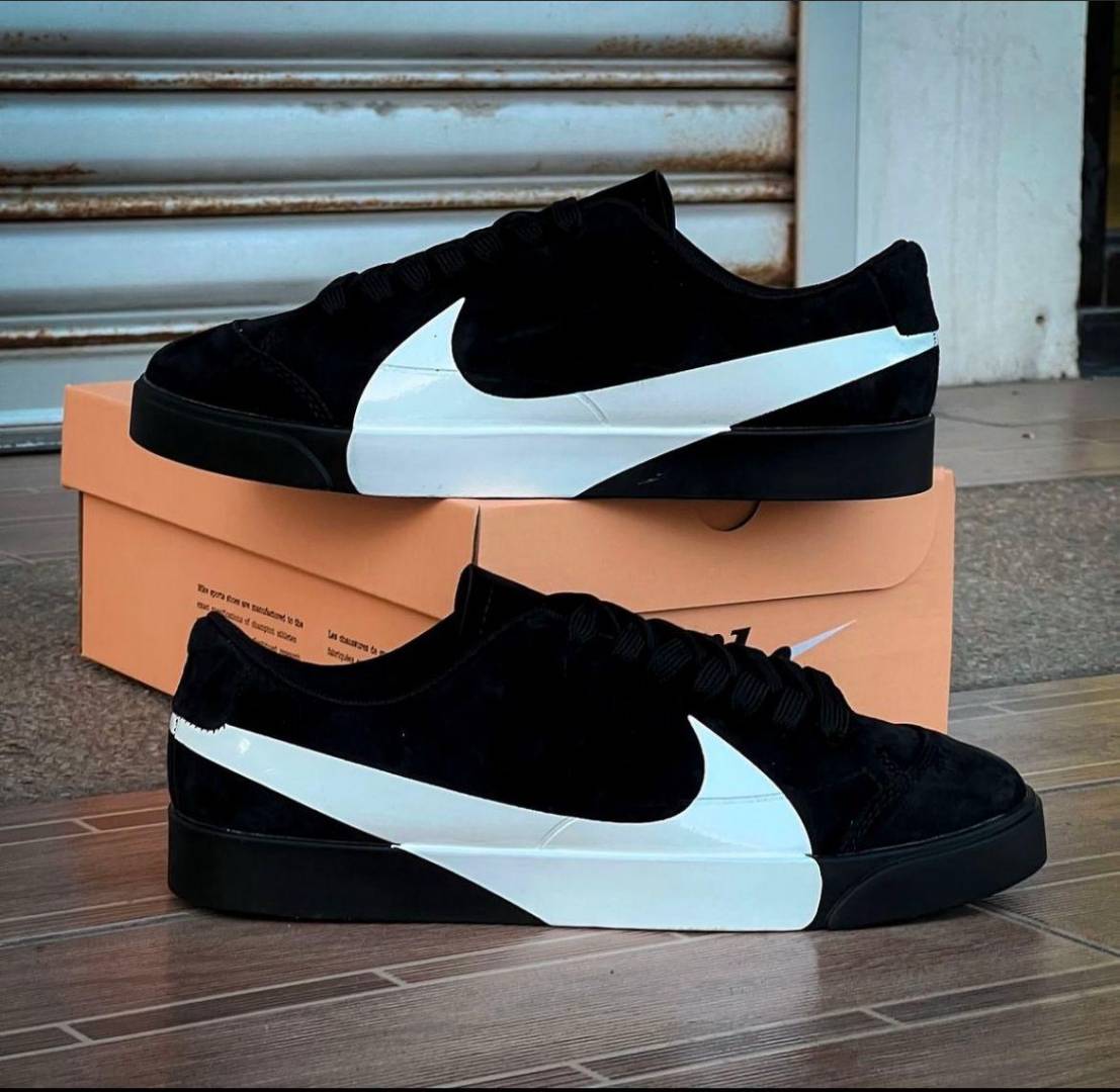 Nik.e Blazer City Low LX Black White