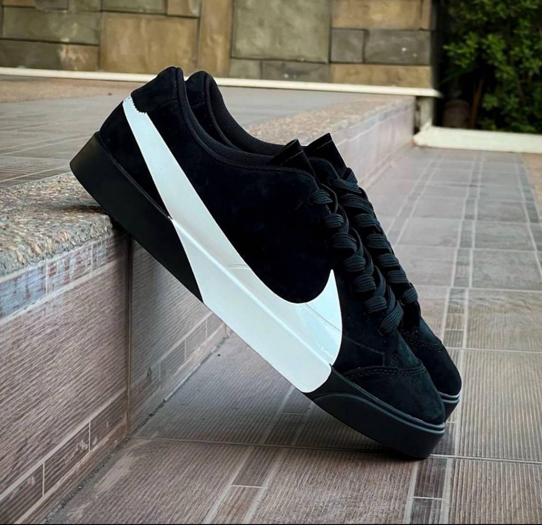 Nik.e Blazer City Low LX Black White