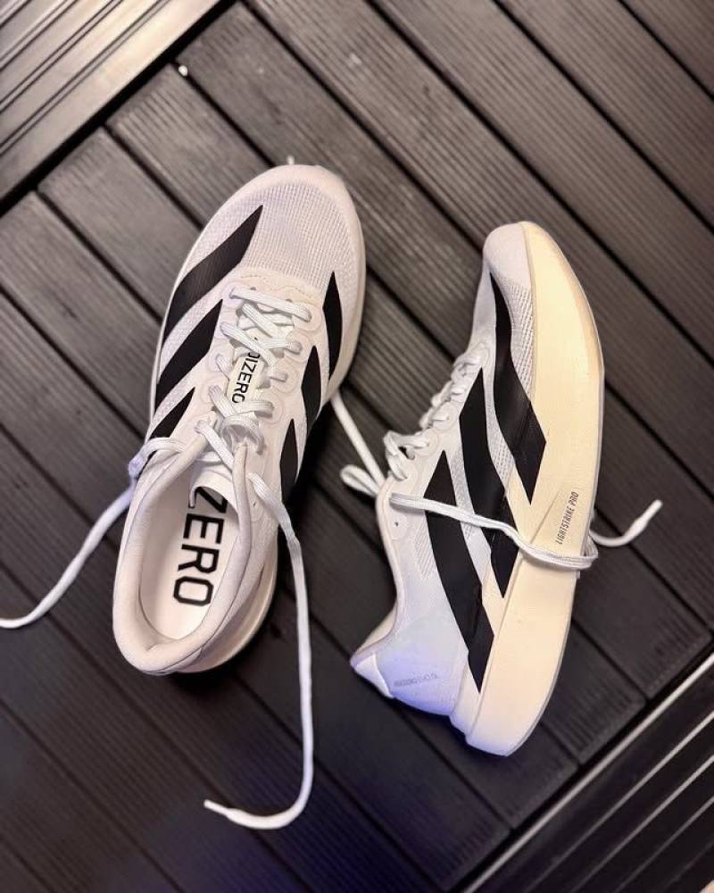 adida adizero evo sl white black