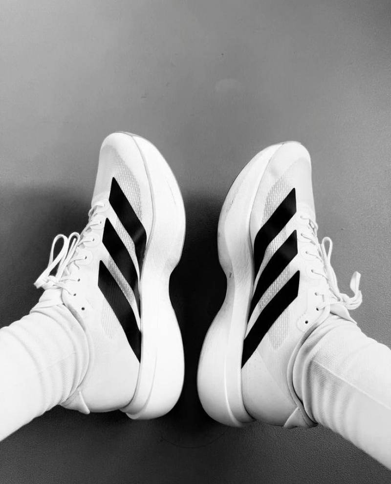 adida adizero evo sl white black