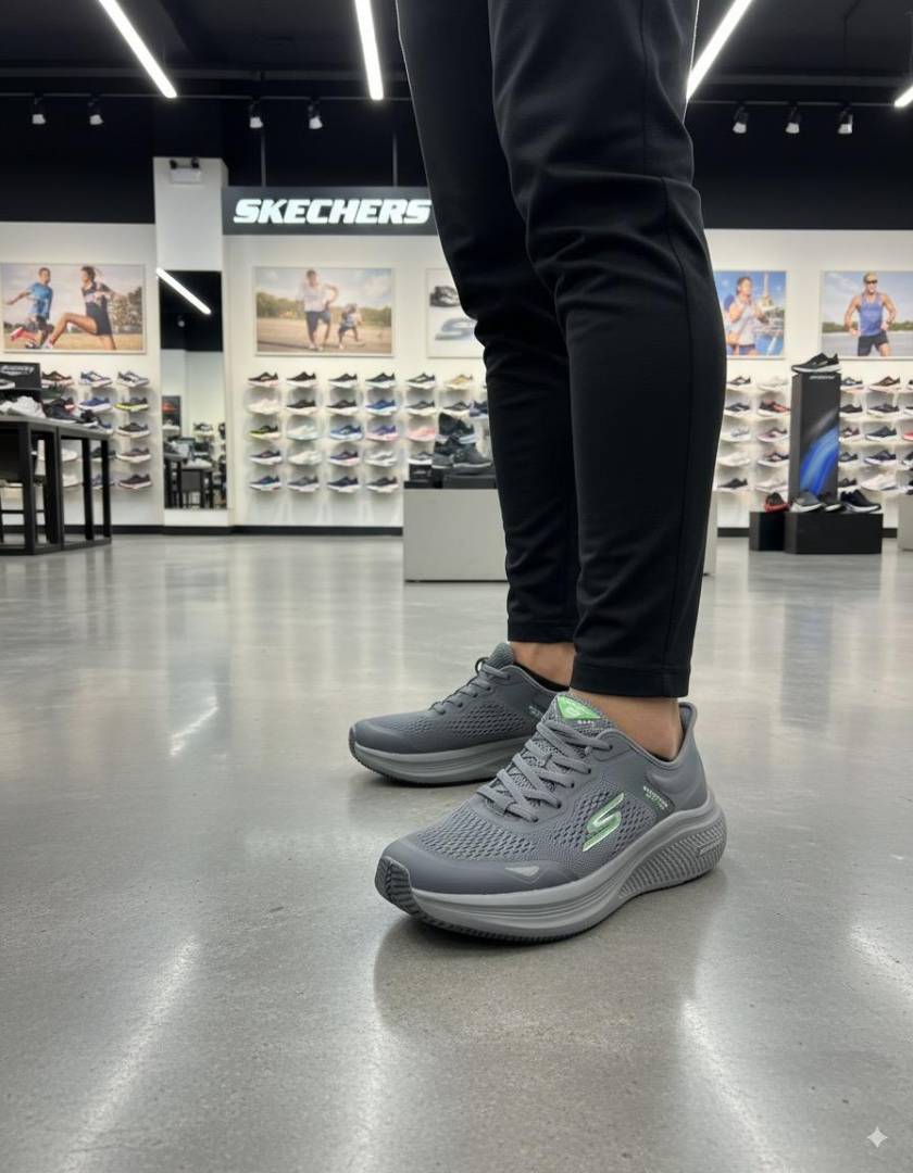Skechers men shoes slip on shoes lightweight cushioning sneakers