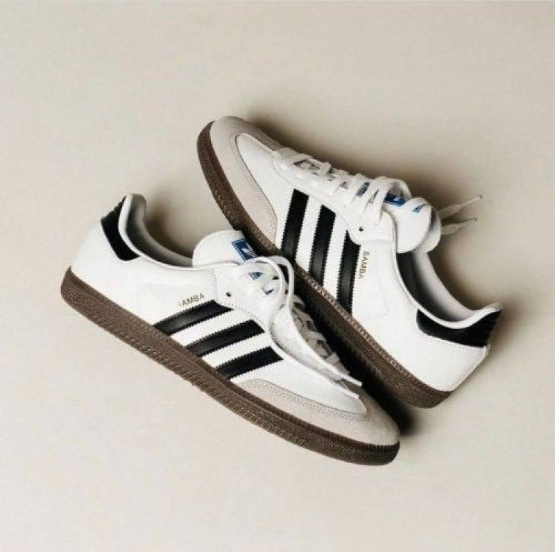 Adidas Samba White Black Men Sneakers Fixx