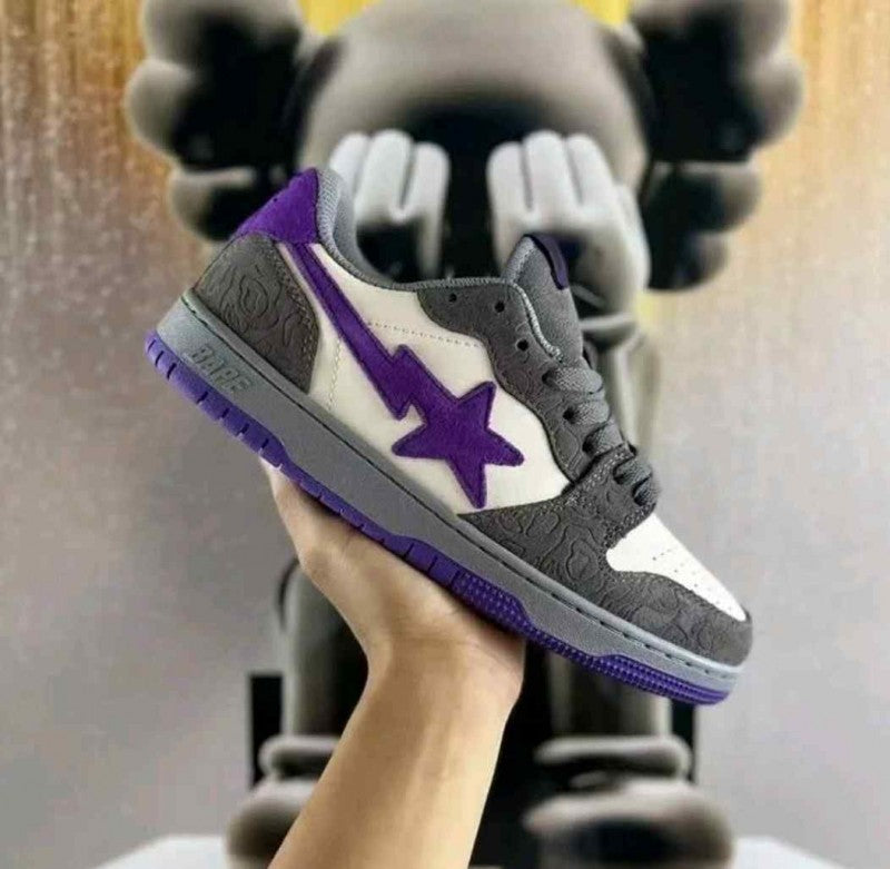 A bathing Ape bape Sk8 Sta court purple