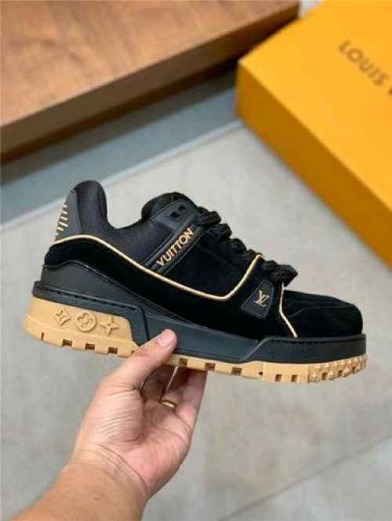 Loui s Vuitton Trainer Maxi Black Gum 162