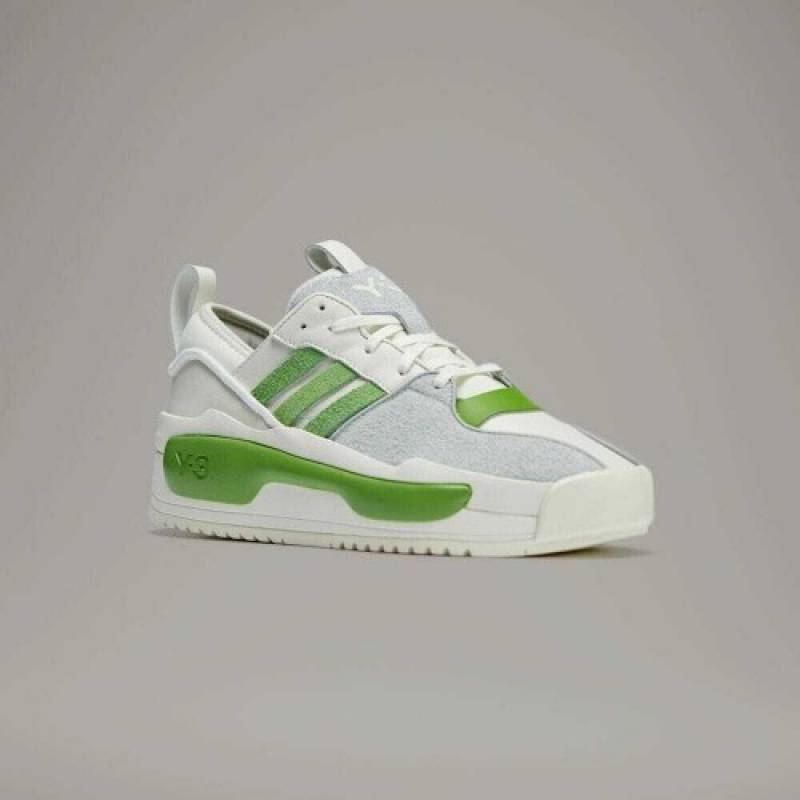 Adidaass y 3 rivalry white green