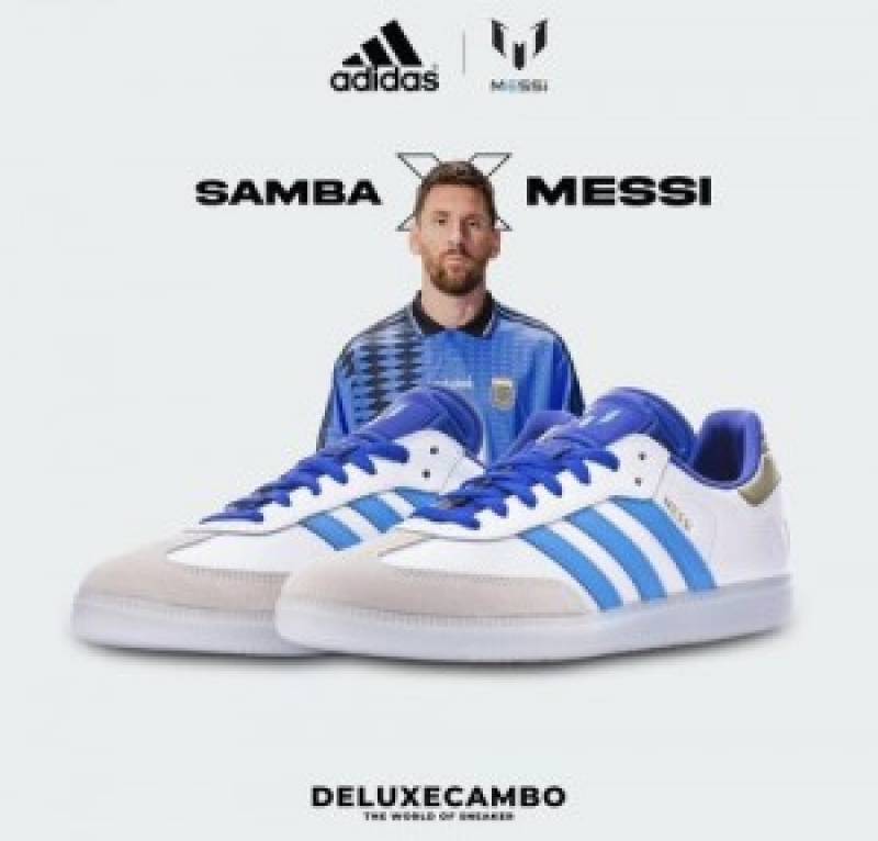 Adidas x Lionel Messi Samba sneakers