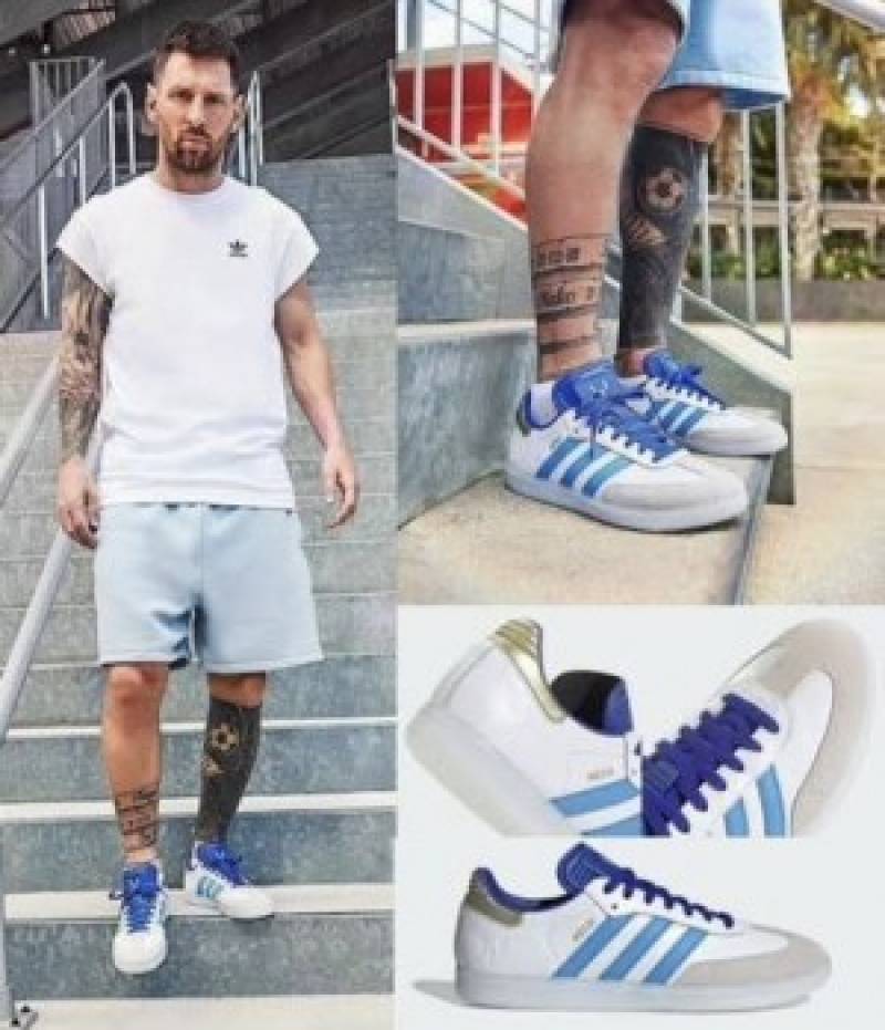 Adidas x Lionel Messi Samba sneakers