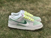 sb dunk low se 85 double swoosh avocado green
